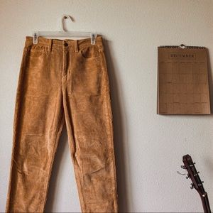 American Eagle Corduroy Mom Jeans